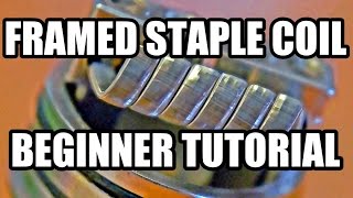 HOW TO BUILD A FRAMED STAPLE COIL TUTORIAL  BEGINNER TIPS AND TRICKS  SIMPLE [upl. by Otis]