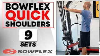 Bowflex Shoulder Workout  9 sets  Bowflex BowflexPR1000 [upl. by Patterson36]