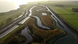 Drone vliegen Mokkebank vis en vogelcentrum 23102024 1730 [upl. by Bowyer385]