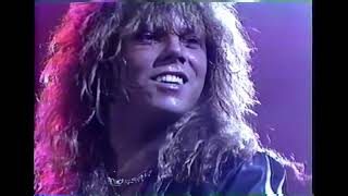 Europe  Live at Solnahallen Sweden 1986 Complete concert VHSRip Remastered [upl. by Jeanie]