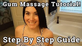 This Gum Massage Method REALLY Helped My Gum RecessionGum Pocketing [upl. by Aleiram]