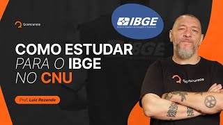 Enem dos Concursos  Como estudar para o bloco do IBGE [upl. by Amikahs431]