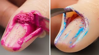 RELAXING NAIL CARE VIDEO 💅 Best Spring Nail Art Compilation  Nails Art [upl. by Eltsirk]