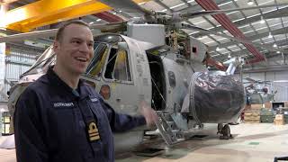 Interview with 820 Naval Air Squadron personnel about Crowsnest [upl. by Elleahcim]