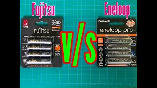 fujitsu black vs enelop black [upl. by Ysdnyl]