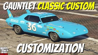 Bravado Gauntlet Classic Custom customization  GTA Online [upl. by Opportina555]