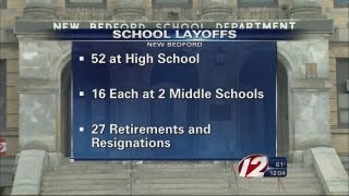 New Bedford School Department Layoffs [upl. by Lenna416]