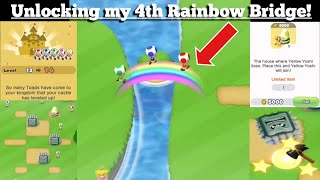 Unlocking my 4th Rainbow Bridge amp More  Super Mario Run [upl. by Island196]