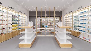 Super U Pharmacy Interior Design Light Up Video [upl. by Perusse]