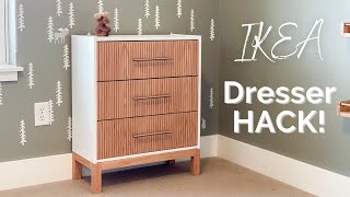 IKEA Rast Dresser Makeover  KIDS WOODLAND ROOM [upl. by Hedgcock]