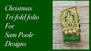 Christmas trifold folio [upl. by Nylasoj]