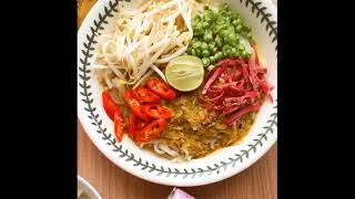 Laksa Lemak Siam amp Cha Bang Ang Resepi [upl. by Armstrong]