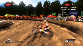 MXGP  The Official Motocross Videogame Gameplay PS4 HD 1080p [upl. by Adlen743]