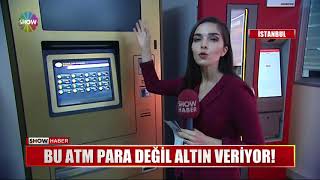 Bu ATM para değil altın veriyor [upl. by Adnuhs81]