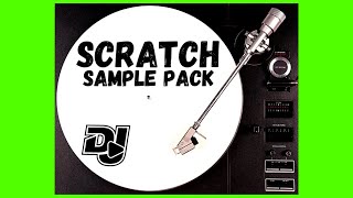 Free dj scratch samples  Free Sample Pack  🤮 By antidoteaudio [upl. by Anyah864]