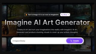 Create with AI Art Generator  Bring your Ideas to Reality With Imagine Art  imagineart [upl. by Cleti]