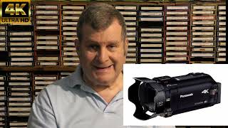 Ray Glasser on Camera  Talking about 4K Camcorders [upl. by Ecire]