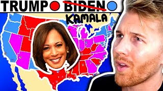 I Simulated Who Will be US President in 2024 Donald Trump vs Kamala Harris [upl. by Reagen]