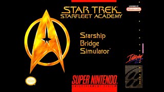 Star Trek Starfleet Academy Starship Bridge Simulator  SNES is Life [upl. by Alekahs59]