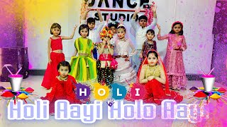 Holi Aayi Holi Aayi  Ads dance studio choreography 🦋💕🦋 [upl. by Adnat]