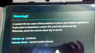 HD Download Mode Samsung Galaxy Note 2 N8000 Part 12 [upl. by Niliak]