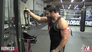 Blood Flow Restriction Training for Faster Growth  Rope Pushdowns [upl. by Stavros68]