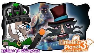 LBP3 SpeedPainting  Colonel Flounder Familiar Faces 6 [upl. by Kciredec187]