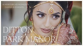 Ditton Park Manor Wedding Videographer Captures Joy of Hindu Ceremony [upl. by Aitnohs]