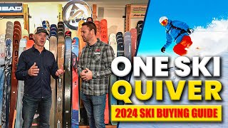 The One Ski Quiver 2024  The Best All Mountain Ski Buying Guide [upl. by Narut772]