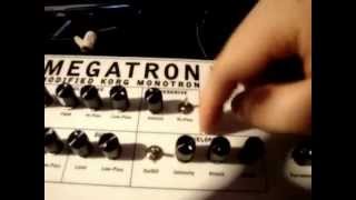 Megatron  Modified Korg Monotron [upl. by Isiah]