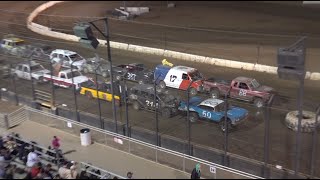 Perris Auto Speedway Demo Cross Main Event 6124 [upl. by Acilef]