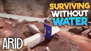 Surviving In HOTTEST DESERT ALONE ARID HINDI GAMEPLAY [upl. by Yelats]