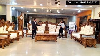 Unveiling Opulence 13 Feet Sofa Set Showcase Modern Furniture 2024  All India Delivery sofa [upl. by Irek626]