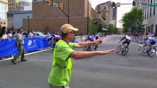 Richmond Collegiate Nationals Mens D1 Crit Crash [upl. by Erdda]