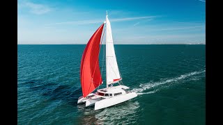 NEEL 43 Trimaran  Guided Walkthrough with Multihull Solutions [upl. by Rapsac829]