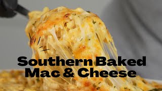 How To Make Baked Mac amp Cheese Recipe  OneStopChop [upl. by Hamehseer]