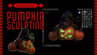 Nomad sculpt character pumpkin [upl. by Ahsinahs447]