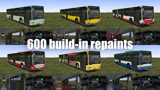 Citybus o530 OMSI 2  600 repaints amp repaint template [upl. by Ahsienot]