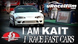 I AM KAIT I RACE FAST CARS  9 second DSM Drag Race Shootout 2015 [upl. by Lucille]