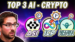 My Top Ai Crypto Plays for 2025 ICP ASI [upl. by Anitnemelc]