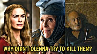 Why didnt Olenna Tyrell have Cersei or Tywin Lannister poisoned later on like she did with Joffrey [upl. by Jovitah]