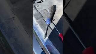 How to FixReplace Hood strut  Hood lift  Hood wont stay open [upl. by Aisek534]