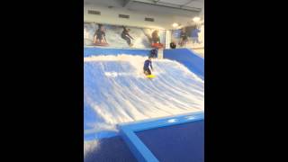 Indoor surfing at Cardiff International White Water [upl. by Hazmah]