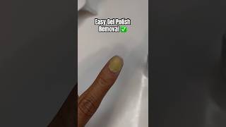 Easy gel polish removal ✨ [upl. by Bauer946]