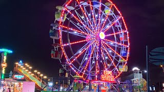 St John the Apostle Catholic Church amp School Carnival 2024 Hialeah Florida Modern Midways fair [upl. by Ahsinrac]