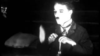 Charlie Chaplin The Gold Rush 1926 Oceana Roll  tabletop ballet humorinhistorycom [upl. by Sephira452]