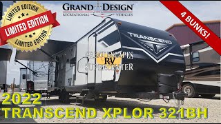 LIMITED EDITION 2022 GRAND DESIGN TRANSCEND XPLOR 321BH [upl. by Arimaj608]