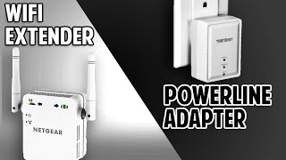 Powerline Network Extenders vs Wifi Extenders  Which is Better [upl. by Enirol]