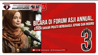 BICARA DI FORUM ASJI ANNUAL SITI ATIQOH PIDATO BERBAHASA JEPAMG DAN INGGRIS [upl. by Jarv]