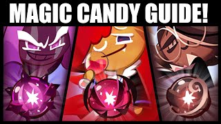 Magic Candies Guide Everything You NEED To Know  Cookie Run Kingdom [upl. by Sissie]